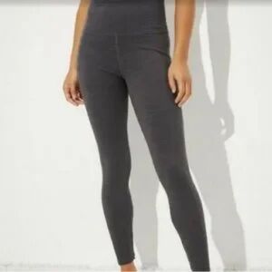 AE Gray High Rise The Everything Pocket Leggings